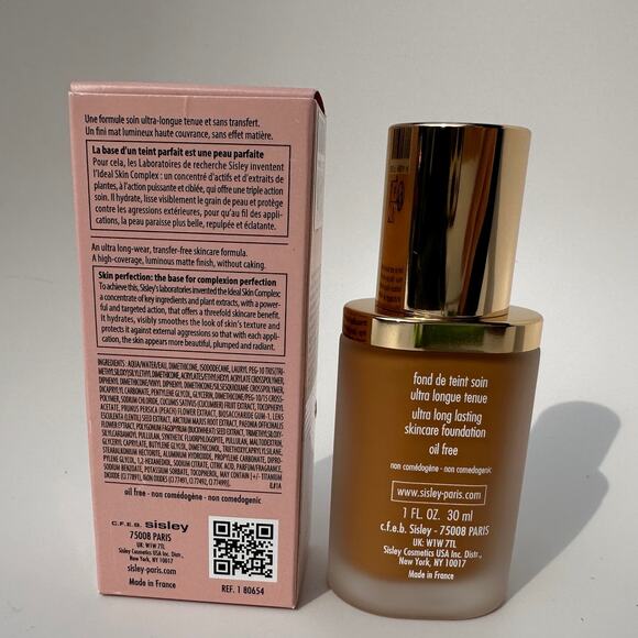 Sisley Paris 6W Chestnut Phyto-Teint Perfection Foundation Luminous Long Lasting - Picture 3 of 13